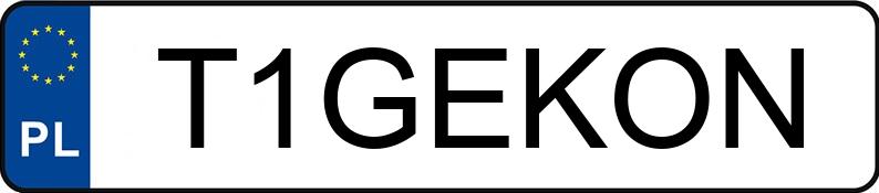 Numer rejestracyjny T1GEKON posiada BMW 335I