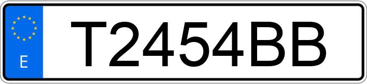 Numer rejestracyjny T2454BB posiada TOYOTA CELICA Numer rejestracyjny T2454BB posiada TOYOTA CELICA