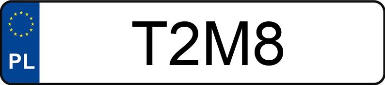 Numer rejestracyjny T2M8 posiada AUDI Q5 Numer rejestracyjny T2M8 posiada AUDI Q5