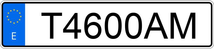 Numer rejestracyjny T4600AM posiada AUDI A6 Numer rejestracyjny T4600AM posiada AUDI A6
