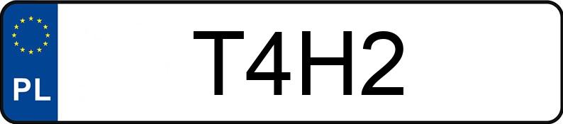 Numer rejestracyjny T4H2 posiada DODGE Journey MR`12 SXT Numer rejestracyjny T4H2 posiada DODGE Journey MR`12 SXT