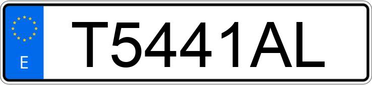 Numer rejestracyjny T5441AL posiada RENAULT TWINGO
