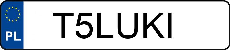Numer rejestracyjny T5LUKI posiada BMW 540 Numer rejestracyjny T5LUKI posiada BMW 540