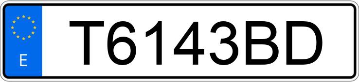 Numer rejestracyjny T6143BD posiada MITSUBISHI MONTERO SPORT