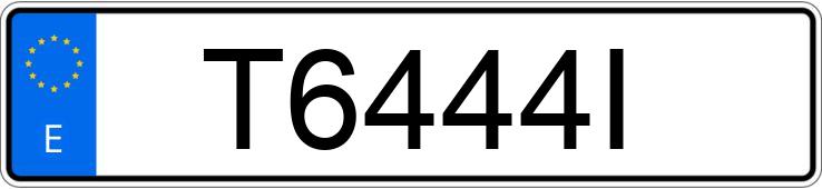 Numer rejestracyjny T6444I posiada SANTANA LAND ROVER Numer rejestracyjny T6444I posiada SANTANA LAND ROVER