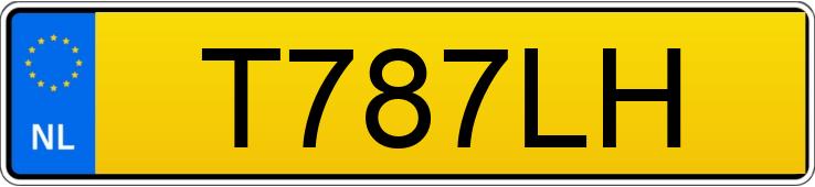 Numer rejestracyjny T787LH posiada MERCEDES-BENZ AMG C 63