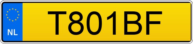 Numer rejestracyjny T801BF posiada SUBARU IMPREZA