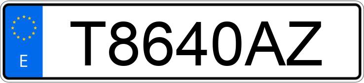 Numer rejestracyjny T8640AZ posiada OPEL ASTRA