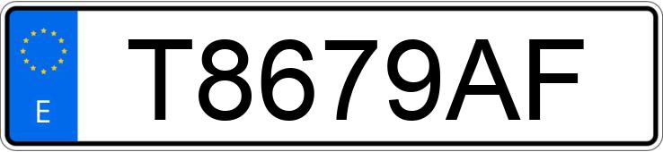 Numer rejestracyjny T8679AF posiada LAND ROVER DISCOVERY