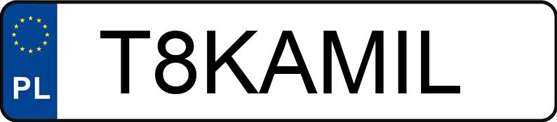 Numer rejestracyjny T8KAMIL posiada BMW X6 Numer rejestracyjny T8KAMIL posiada BMW X6