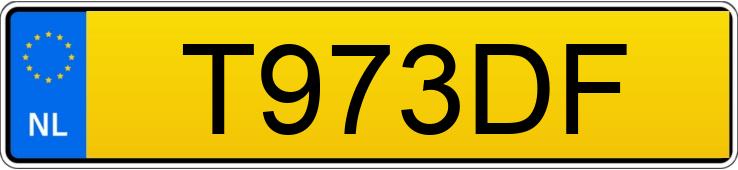 Numer rejestracyjny T973DF posiada RENAULT TALISMAN