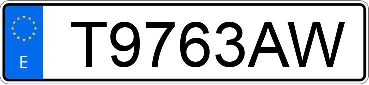 Numer rejestracyjny T9763AW posiada RENAULT CLIO CAMPUS 1.2