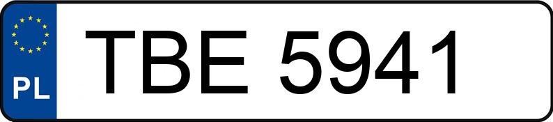 Numer rejestracyjny TBE 5941 posiada AUTOSAN H9-21 - TBE5941