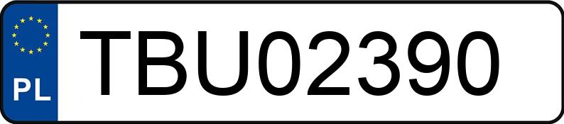 Numer rejestracyjny TBU 02390 posiada SKODA FABIA - TBU02390 Numer rejestracyjny TBU 02390 posiada SKODA FABIA - TBU02390