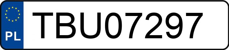 Numer rejestracyjny TBU 07297 posiada VOLKSWAGEN Golf IV 1.4 MR`97 Trendline - TBU07297