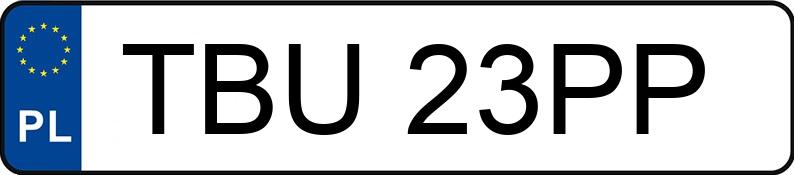 Numer rejestracyjny TBU 23PP posiada MERCEDES-BENZ C220 CDI - TBU23PP