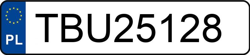 Numer rejestracyjny TBU 25128 posiada BMW 118D - TBU25128 Numer rejestracyjny TBU 25128 posiada BMW 118D - TBU25128
