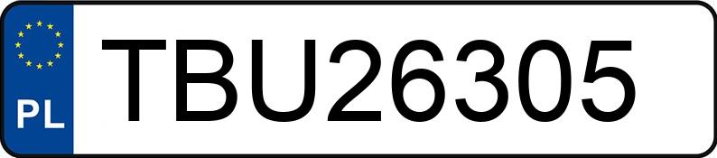 Numer rejestracyjny TBU 26305 posiada BMW X1 SDRIVE 18D - TBU26305
