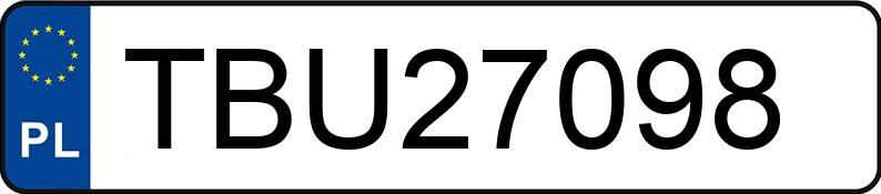 Numer rejestracyjny TBU 27098 posiada JAGUAR F-TYPE - TBU27098 Numer rejestracyjny TBU 27098 posiada JAGUAR F-TYPE - TBU27098