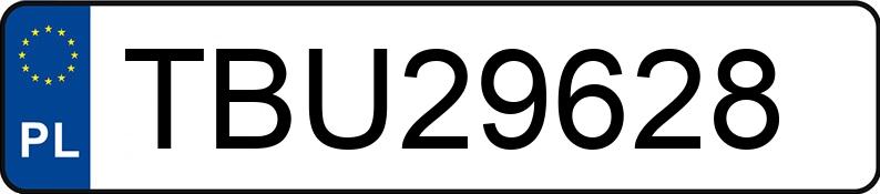 Numer rejestracyjny TBU 29628 posiada PEUGEOT 307 - TBU29628