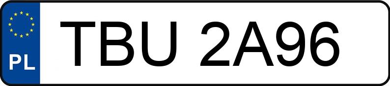 Numer rejestracyjny TBU 2A96 posiada OPEL Zafira 1.9 CDTI MR`06 E4 Enjoy Aut. - TBU2A96