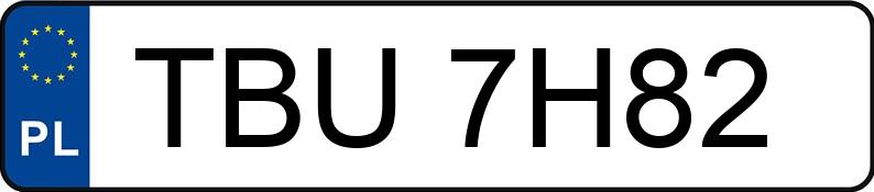 Numer rejestracyjny TBU 7H82 posiada HYUNDAI IX35 - TBU7H82