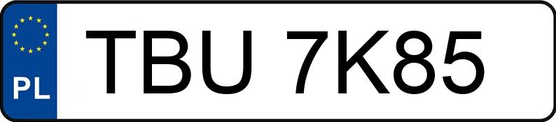 Numer rejestracyjny TBU 7K85 posiada VOLKSWAGEN PASSAT 2.0 TDI - TBU7K85 Numer rejestracyjny TBU 7K85 posiada VOLKSWAGEN PASSAT 2.0 TDI - TBU7K85