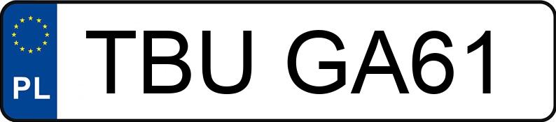 Numer rejestracyjny TBU GA61 posiada HYUNDAI I30 - TBUGA61 Numer rejestracyjny TBU GA61 posiada HYUNDAI I30 - TBUGA61
