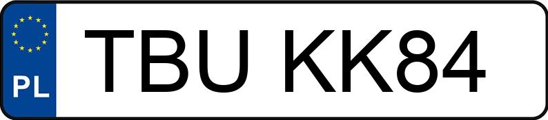 Numer rejestracyjny TBU KK84 posiada BMW 328 CI - TBUKK84