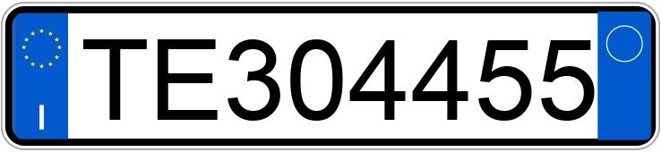 Numer rejestracyjny TE304455 posiada PORSCHE 901-911-912