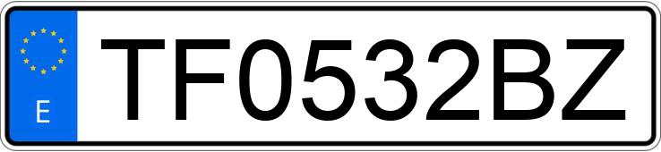 Numer rejestracyjny TF0532BZ posiada PEUGEOT 106 Numer rejestracyjny TF0532BZ posiada PEUGEOT 106