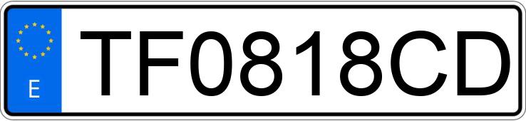 Numer rejestracyjny TF0818CD posiada VOLKSWAGEN POLO