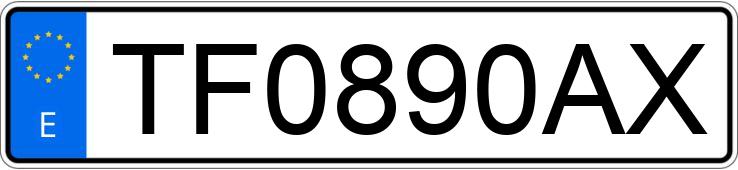 Numer rejestracyjny TF0890AX posiada TOYOTA LAND CRUISER Numer rejestracyjny TF0890AX posiada TOYOTA LAND CRUISER