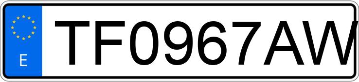 Numer rejestracyjny TF0967AW posiada FORD ESCORT