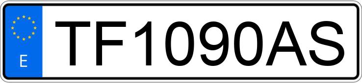 Il numero di registrazione TF1090AS ha MAZDA 323 F 1.3 16V LX Il numero di registrazione TF1090AS ha MAZDA 323 F 1.3 16V LX