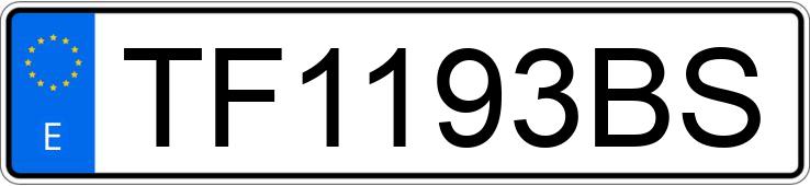 Numer rejestracyjny TF1193BS posiada OPEL CORSA