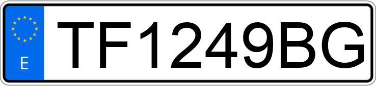 Numer rejestracyjny TF1249BG posiada MAZDA 323 Numer rejestracyjny TF1249BG posiada MAZDA 323