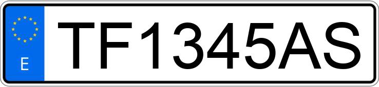 Numer rejestracyjny TF1345AS posiada TOYOTA HILUX