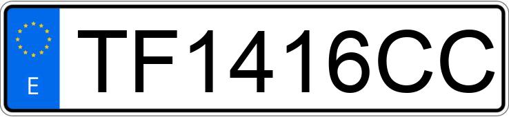 Numer rejestracyjny TF1416CC posiada FIAT-IVECO 35.12