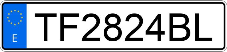 Numer rejestracyjny TF2824BL posiada RENAULT CLIO