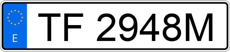 Numer rejestracyjny TF2948M posiada SEAT 127 Numer rejestracyjny TF2948M posiada SEAT 127