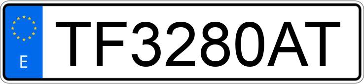 Numer rejestracyjny TF3280AT posiada OPEL CORSA