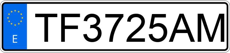 Numer rejestracyjny TF3725AM posiada NISSAN 200 SX Numer rejestracyjny TF3725AM posiada NISSAN 200 SX