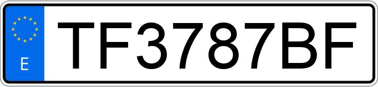 Numer rejestracyjny TF3787BF posiada MITSUBISHI L 200