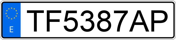 Numer rejestracyjny TF5387AP posiada LANCIA DELTA