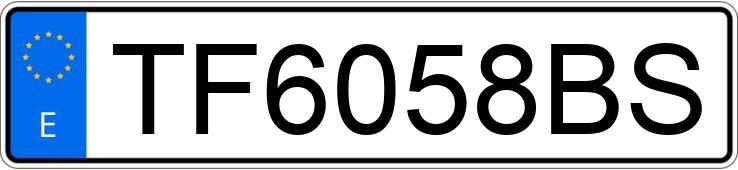 Numer rejestracyjny TF6058BS posiada JEEP WRANGLER