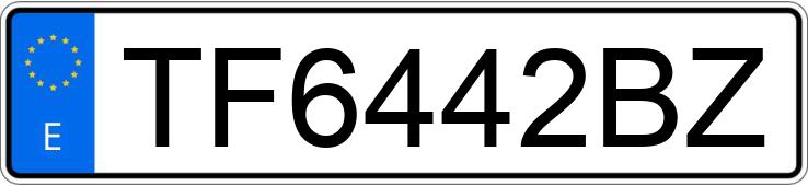 Numer rejestracyjny TF6442BZ posiada MITSUBISHI MONTERO SPORT