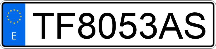 Numer rejestracyjny TF8053AS posiada TOYOTA LAND CRUISER