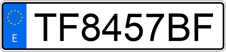 Numer rejestracyjny TF8457BF posiada CITROEN ZX Numer rejestracyjny TF8457BF posiada CITROEN ZX