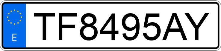 Numer rejestracyjny TF8495AY posiada MERCEDES 190 (201) Numer rejestracyjny TF8495AY posiada MERCEDES 190 (201)